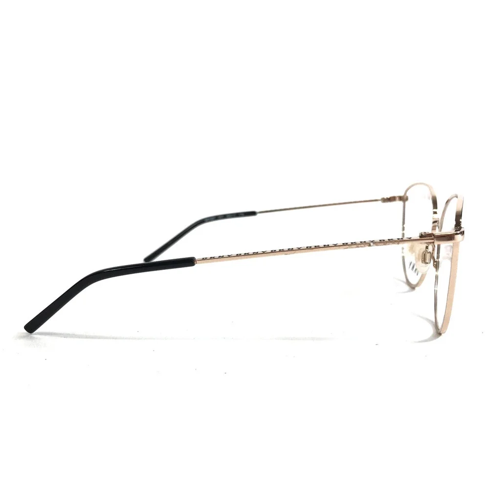 DKNY Eyeglasses Frames DK1027 001 Black Gold Cat Eye Wire Rim 53-17-135